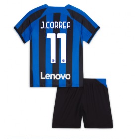 Baby Fußballbekleidung Inter Milan Joaquin Correa #11 Heimtrikot 2022-23 Kurzarm (+ kurze hosen)